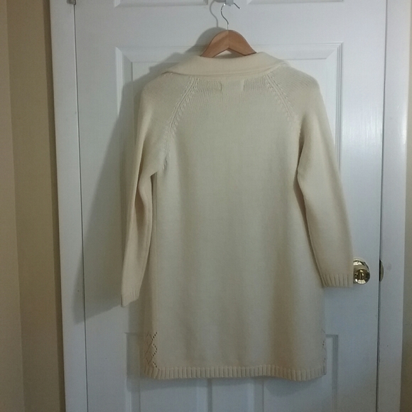 Millay Open Front 100% Wool Sweater Sz… - Picture 4 of 6